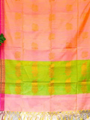 Dual Tone Zari Saree